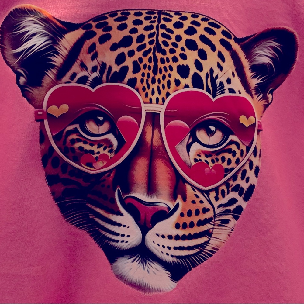 Everyone loves a tee shirt Cheetah sun fun
